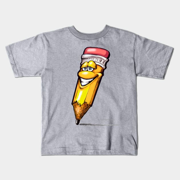 Pencil Kids T-Shirt by Kevin Middleton